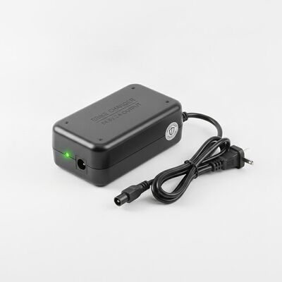 54.6V 2A έξοδος φορτιστή μπαταρίας Ebike με προστασία από υπερφόρτιση και ελαφρύ σχέδιο 300 γραμμάρια για ηλεκτρικά ποδήλατα